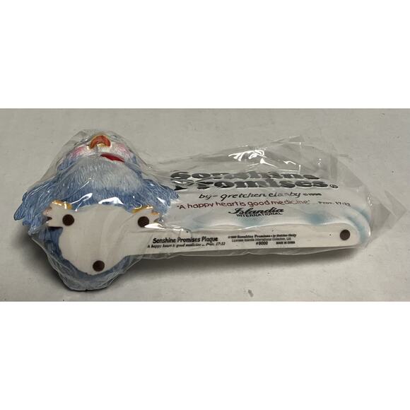 Vtg 1998 Sonshine Promises Plaque Collection Happy Heart is Good Medicine Clasby - Picture 4 of 10